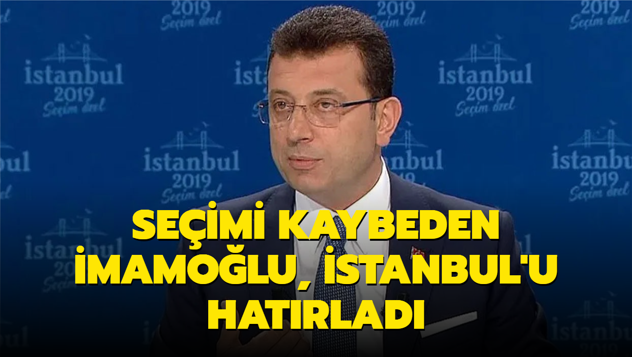 Seimi kaybeden mamolu, stanbul'u hatrlad