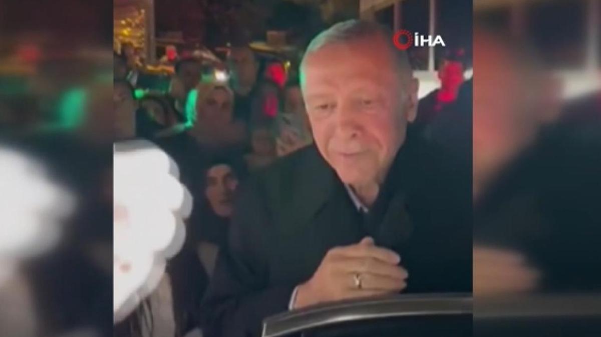 Bakan Erdoan vatandalarla sohbet etti