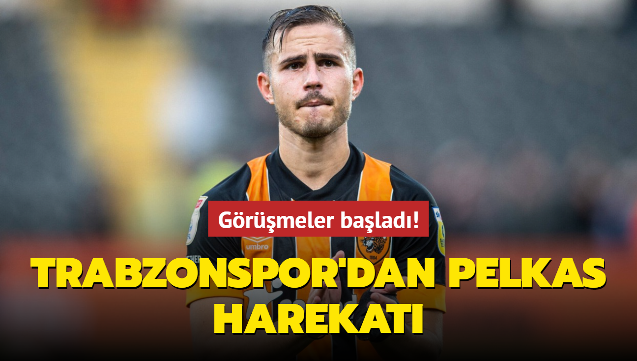 Trabzonspor'dan Dimitris Pelkas harekat! Grmeler balad