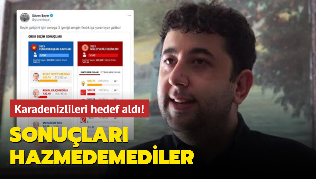 CHP yandalar vatandalar hedef ald... Bakan Erdoan'a oy veren Karadenizlilere hakaret etti