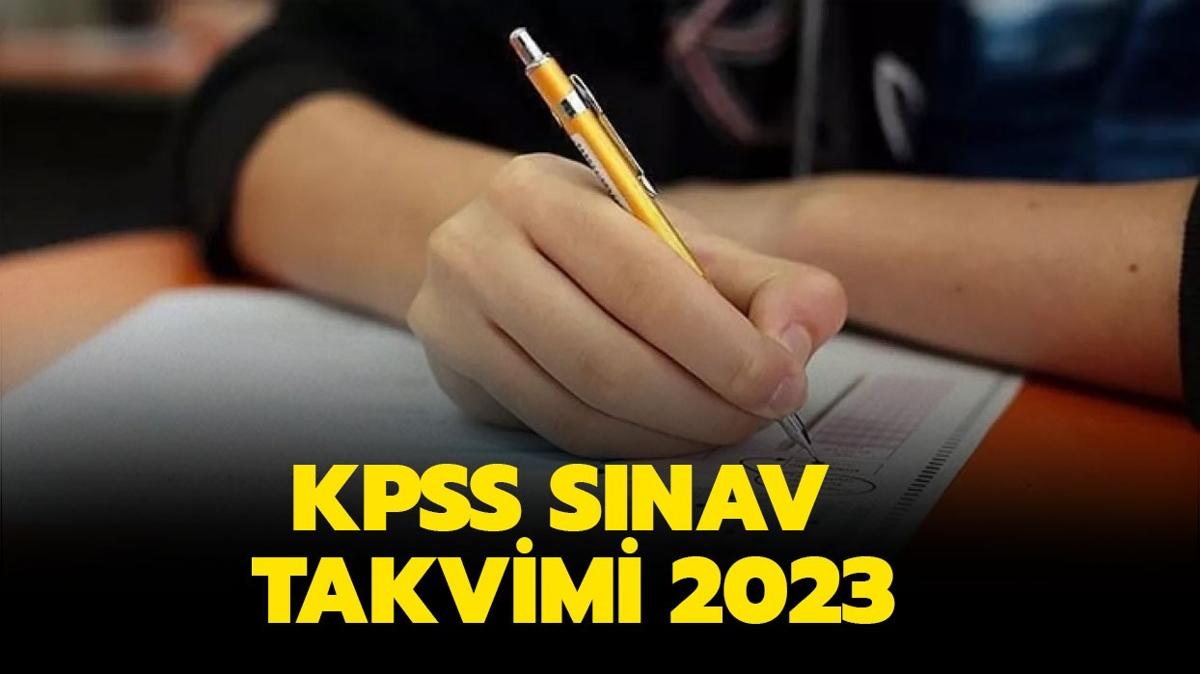 KPSS Sınav Takvimi 2023: KPSS Sınav Oturum Saatleri Nasıl?