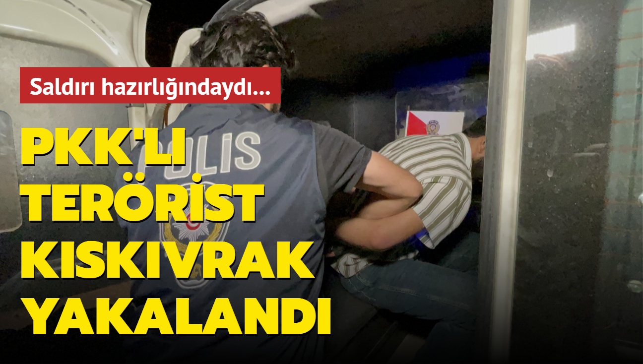 Adana'da saldr hazrlndaki terrist yakaland