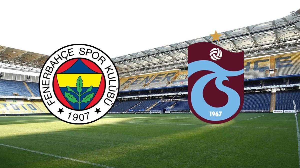 Fenerbahe ve Trabzonspor 133. kez kar karya