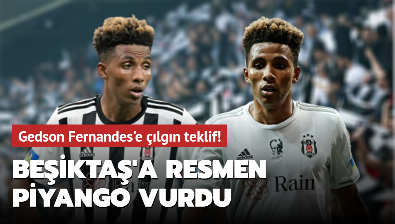 Gedson Fernandes'e lgn teklif! Beikta'a resmen piyango vurdu