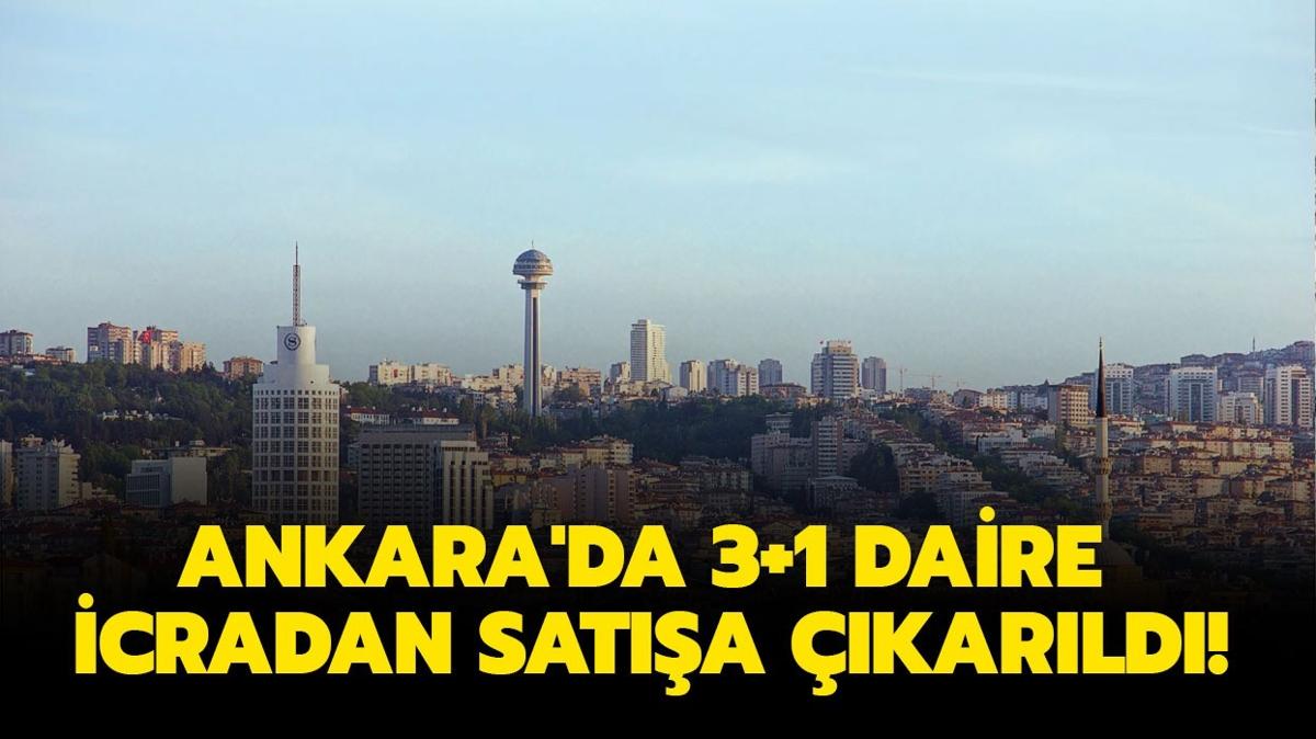 Ankara'da 3+1 daire icradan sata karld!