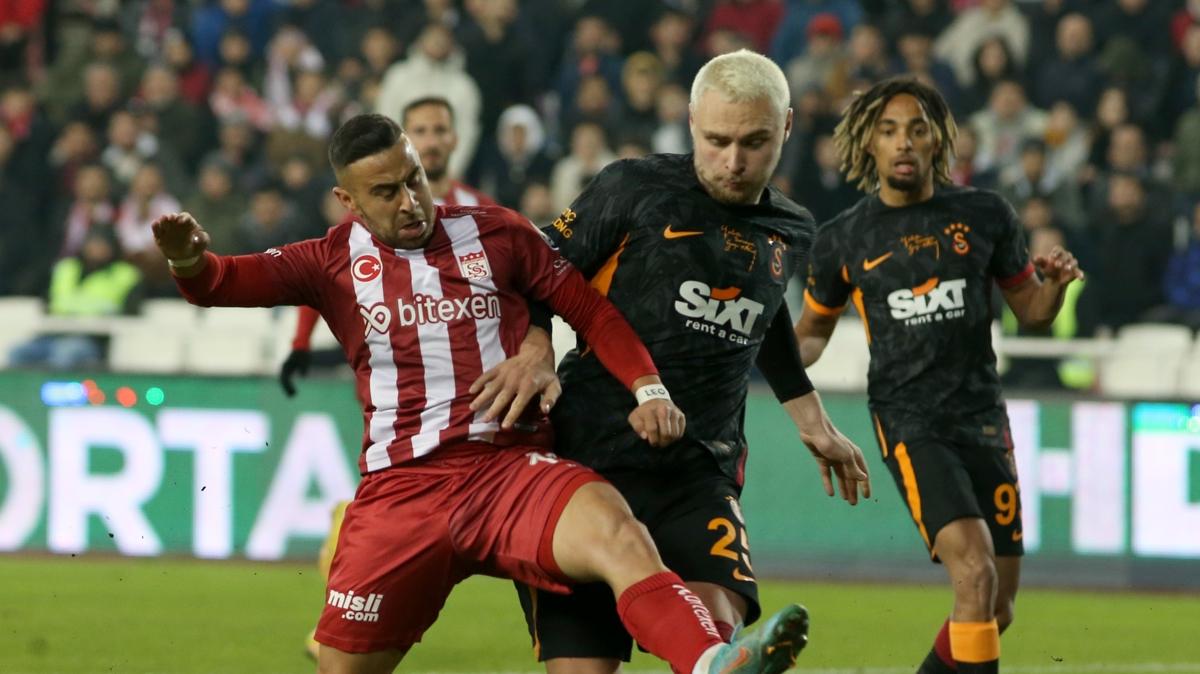 Galatasaray 34. kez Sivasspor karsnda