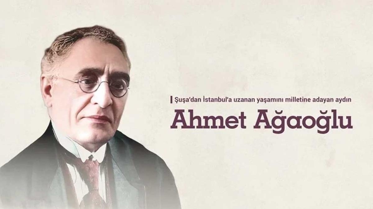 ua'dan stanbul'a uzanan yaamn milletine adayan aydn Ahmet Aaolu