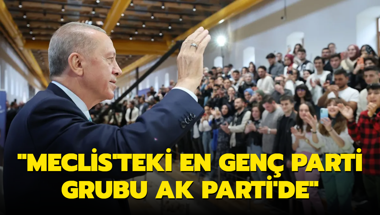 "Meclis'teki en gen parti grubu AK Parti'de"