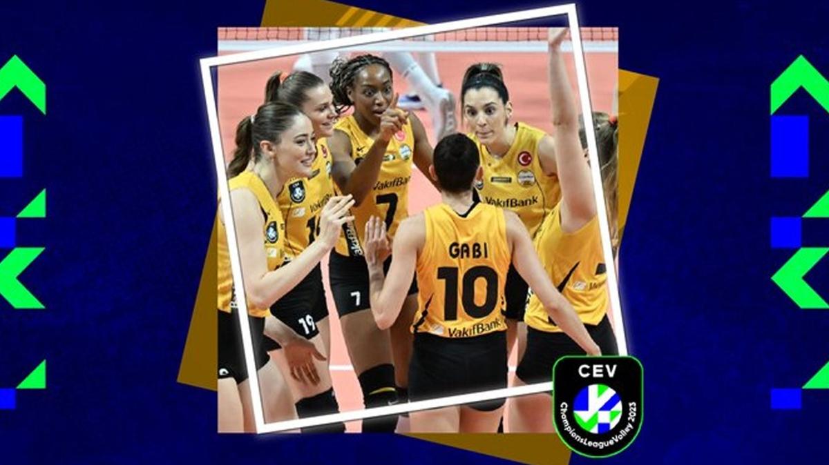 VakfBank Avrupa'y byledi! 6. ampiyonluk da geldi