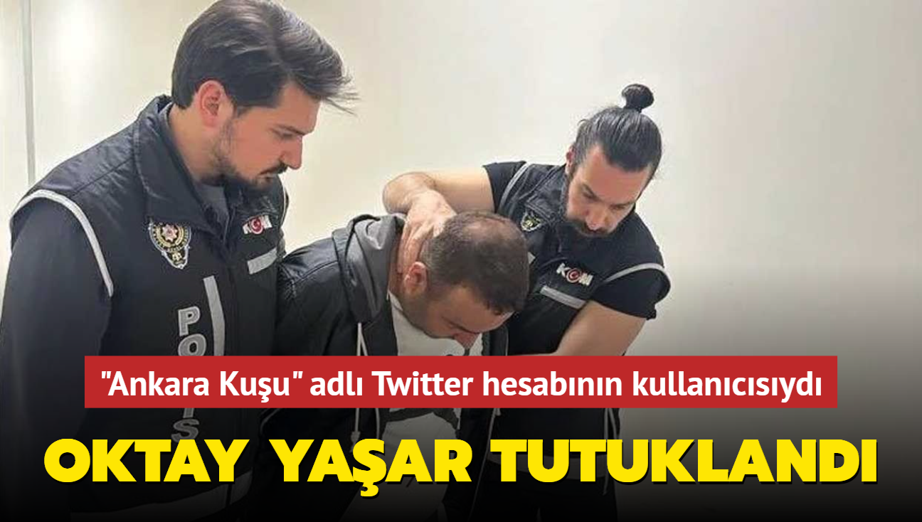 Oktay Yaar tutukland... "Ankara Kuu" adl Twitter hesabnn kullancsyd