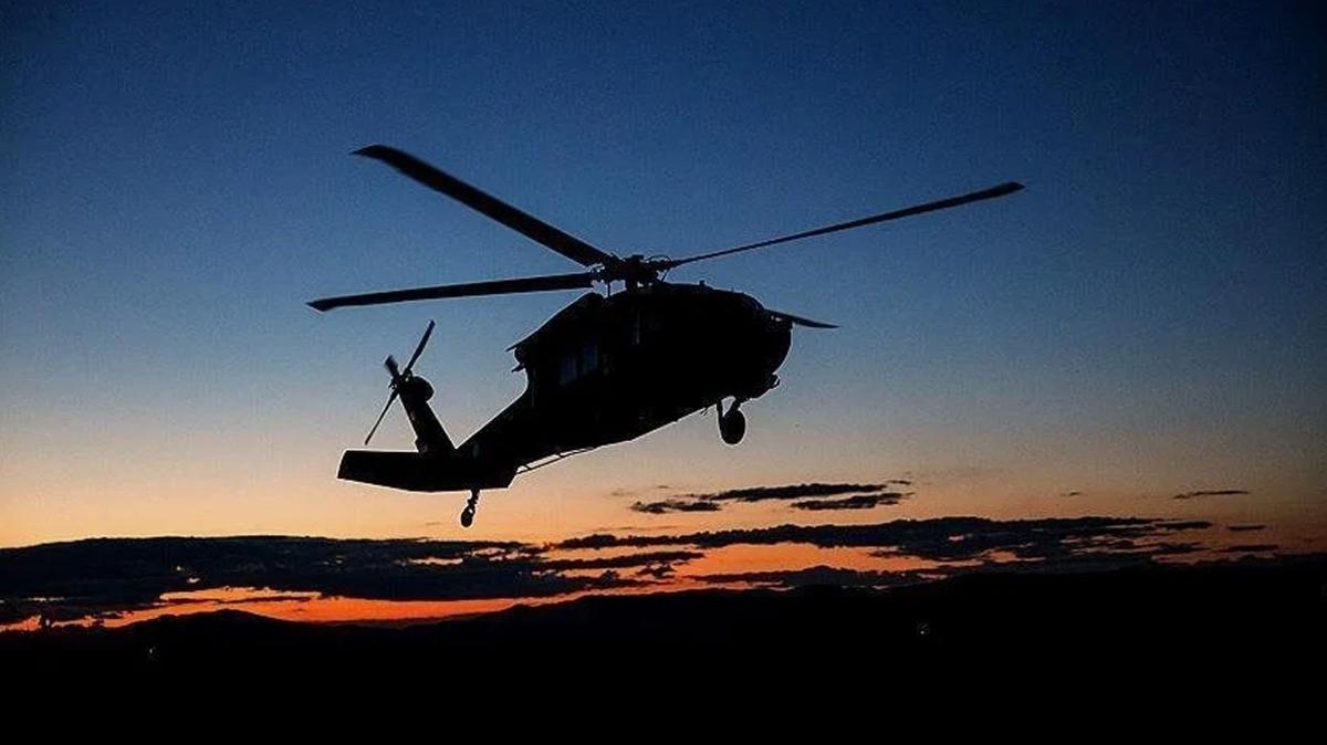 Afganistan'da askeri helikopter dt, 2 pilot hayatn kaybetti