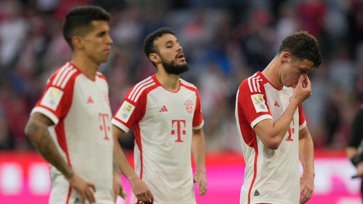 Bayern Mnih'e zirve yolunda ar darbe