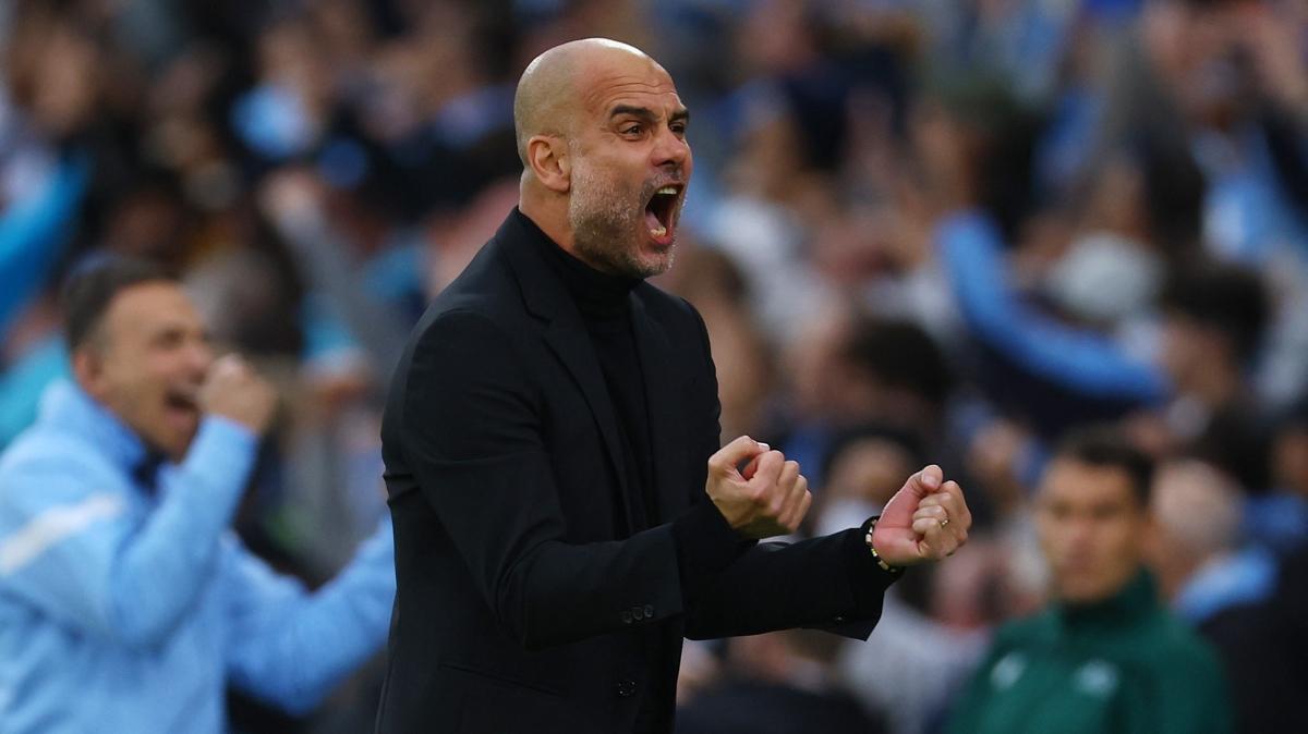 Pep Guardiola tarih yazd