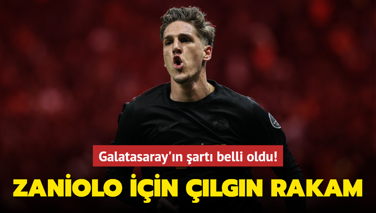 Nicolo Zaniolo iin lgn rakam! Galatasaray'n art belli oldu