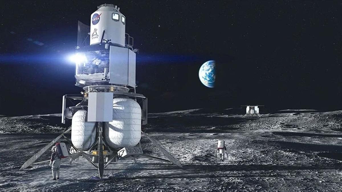 NASA'nn Artemis V misyonu Ay'a Blue Origin ile inecek