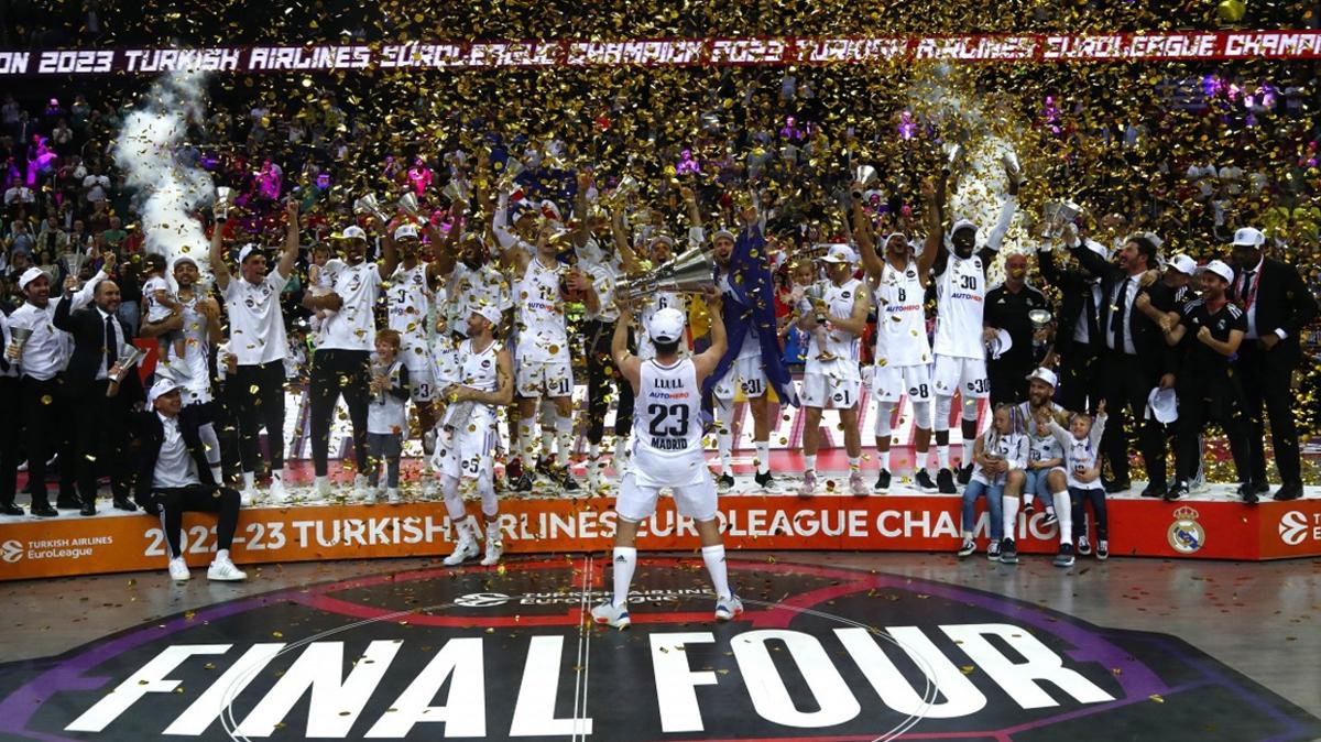 Real Madrid 2022 - 23 Eurolegue şampiyonu