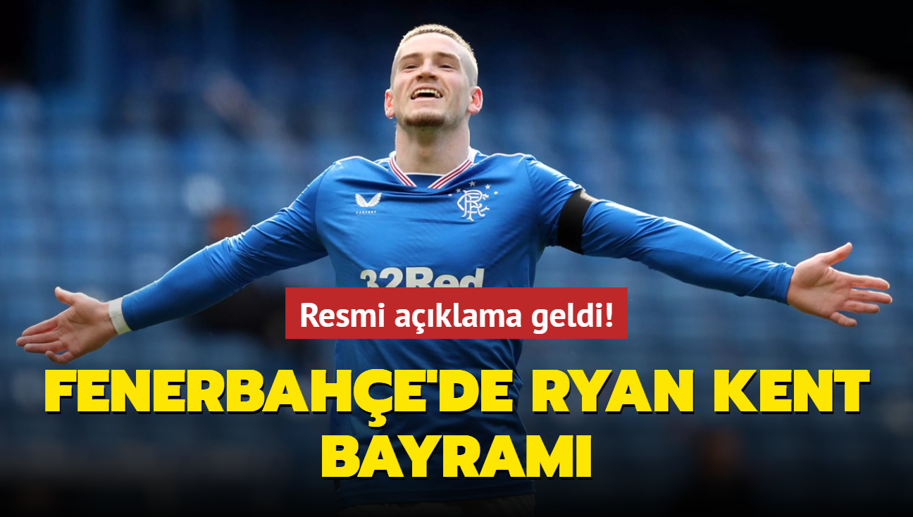 Fenerbahe'de Ryan Kent bayram! Resmi aklama geldi