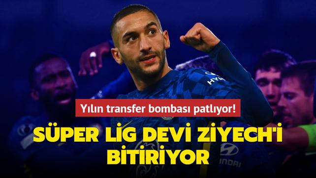 Yeni sezonun ilk transferi Hakim Ziyech! Sper Lig devi bombay patlatyor