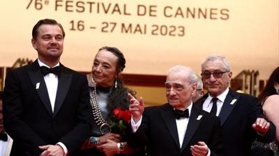 Martin Scorsese, Cannes'da dokuz dakika ayakta alklanarak hayrete drd