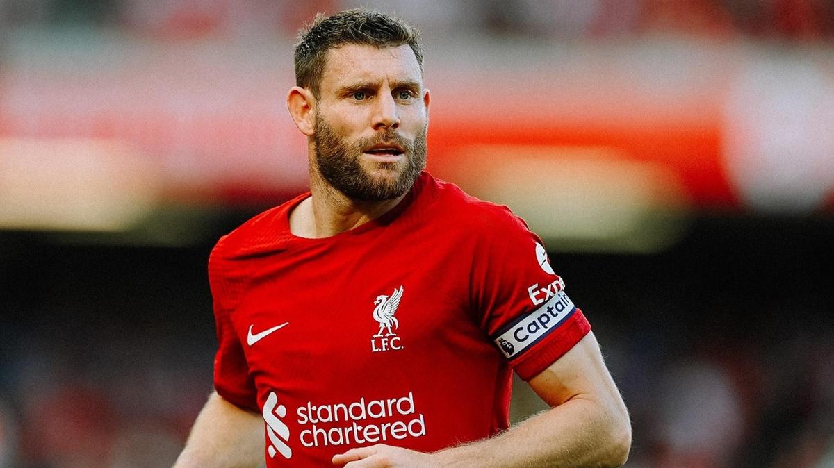 James Milner veda ederken aklamalar yapt