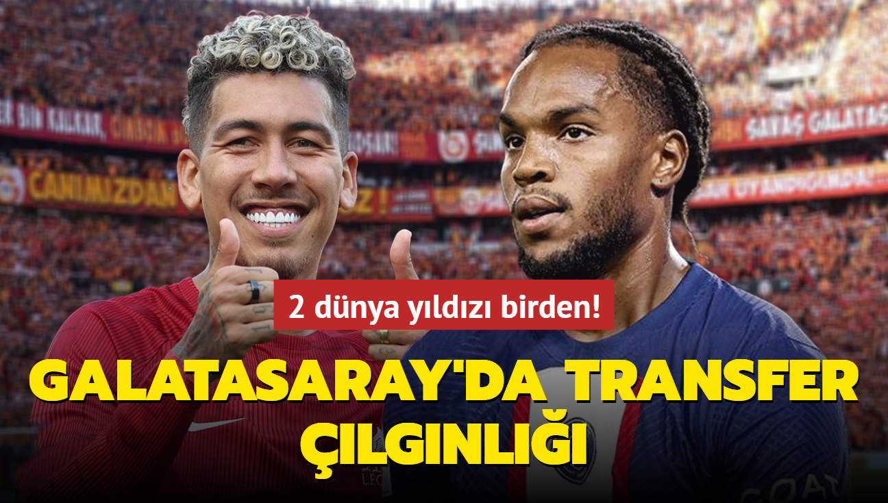 Galatasaray'da transfer lgnl! 2 dnya yldz birden