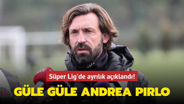 Gle gle Andrea Pirlo! Sper Lig'de ayrlk akland