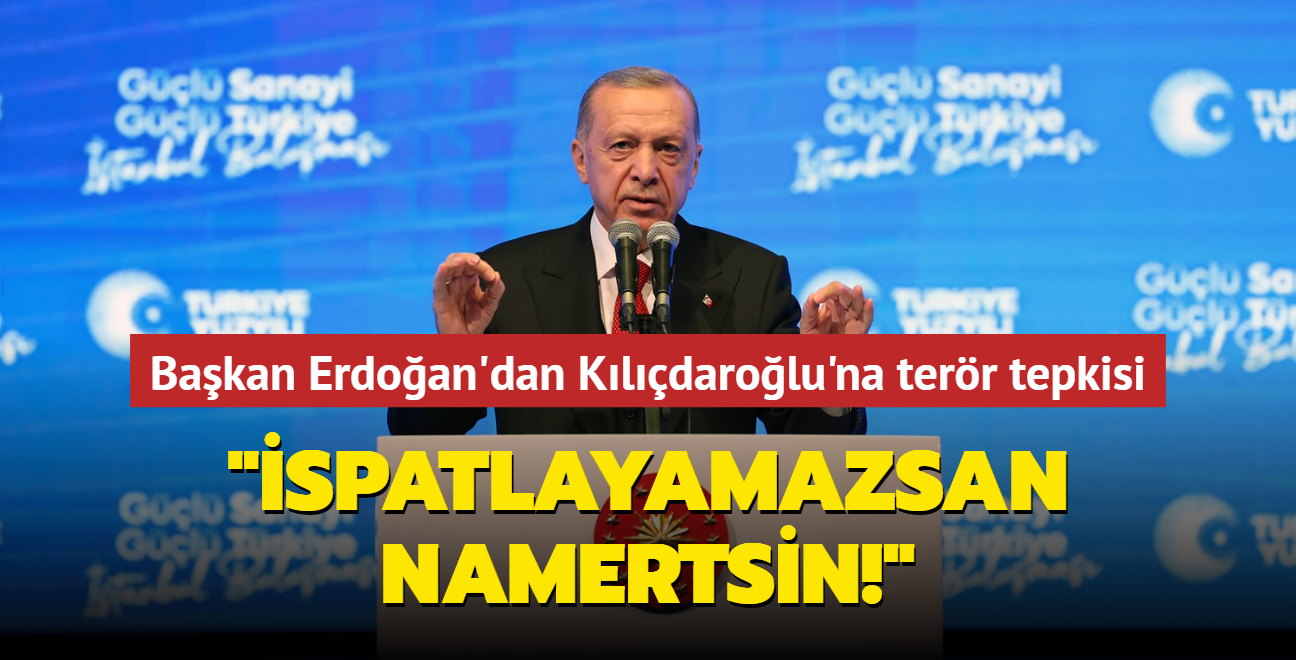 Bakan Erdoan'dan Kldarolu'na terr tepkisi... "spatlayamazsan namertsin!"