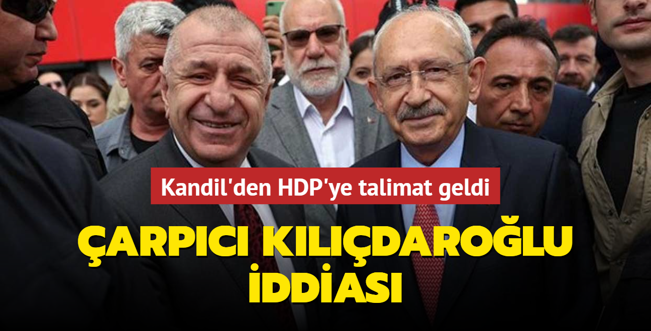 arpc Kldarolu iddias.. Kandil'den HDP'ye talimat geldi