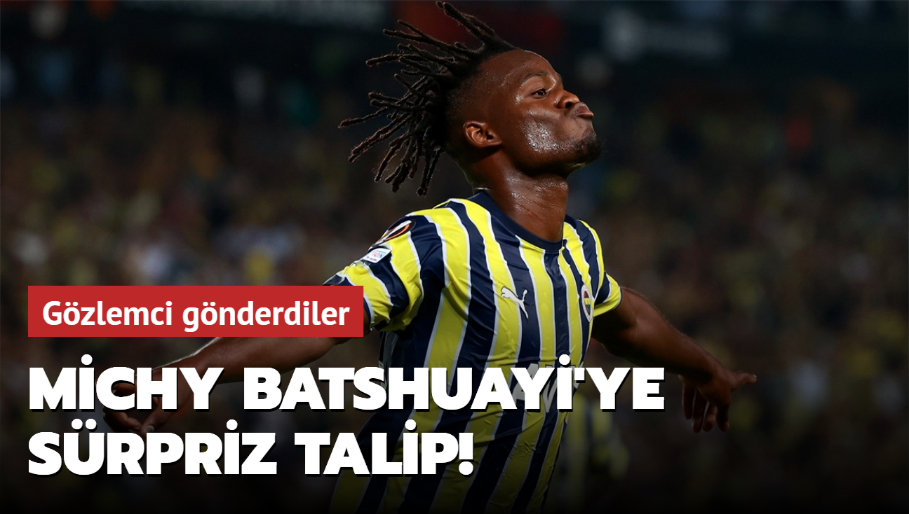 Michy Batshuayi'ye srpriz talip! Gzlemci gnderdiler