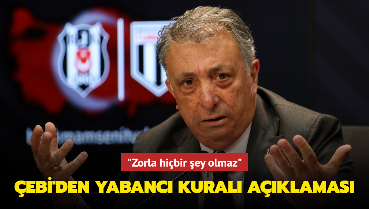 Ahmet Nur ebi'den yabanc kural aklamas! "Zorla hibir ey olmaz"