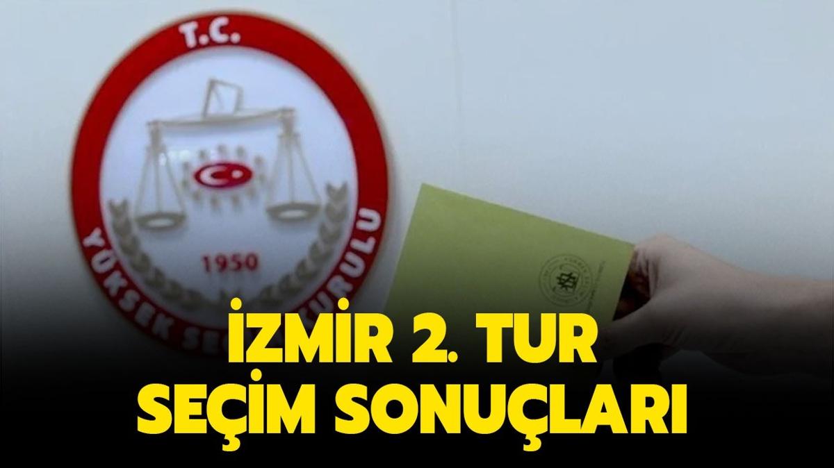 28 Mays zmir Cumhurbakanl 2. tur seim sonular nasl" ZMR SEM SONULARI 2023