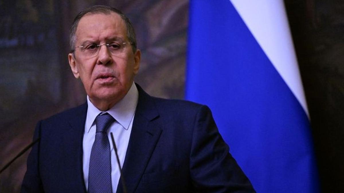 Rusya Dileri Bakan Lavrov'dan in'e teekkr