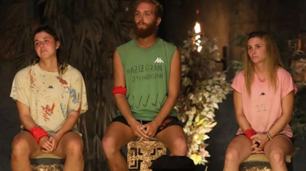 Survivor 2023'e veda etti... Aziz veda konumas ile fke kustu