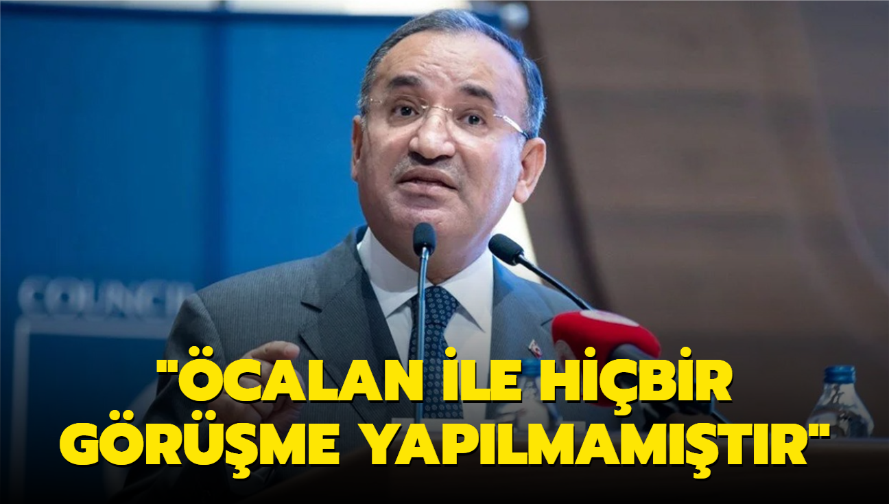 Bakan Bozda: calan ile hibir grme yaplmamtr