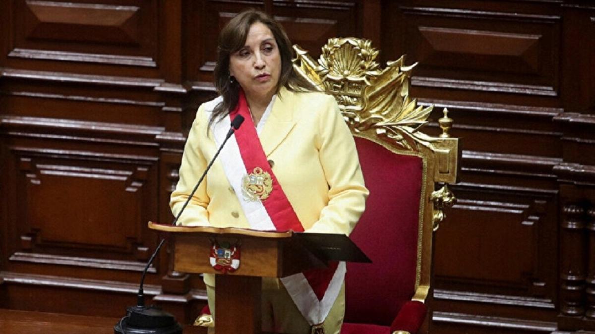 Peru Cumhurbakan Boluarte'yi savclk ard
