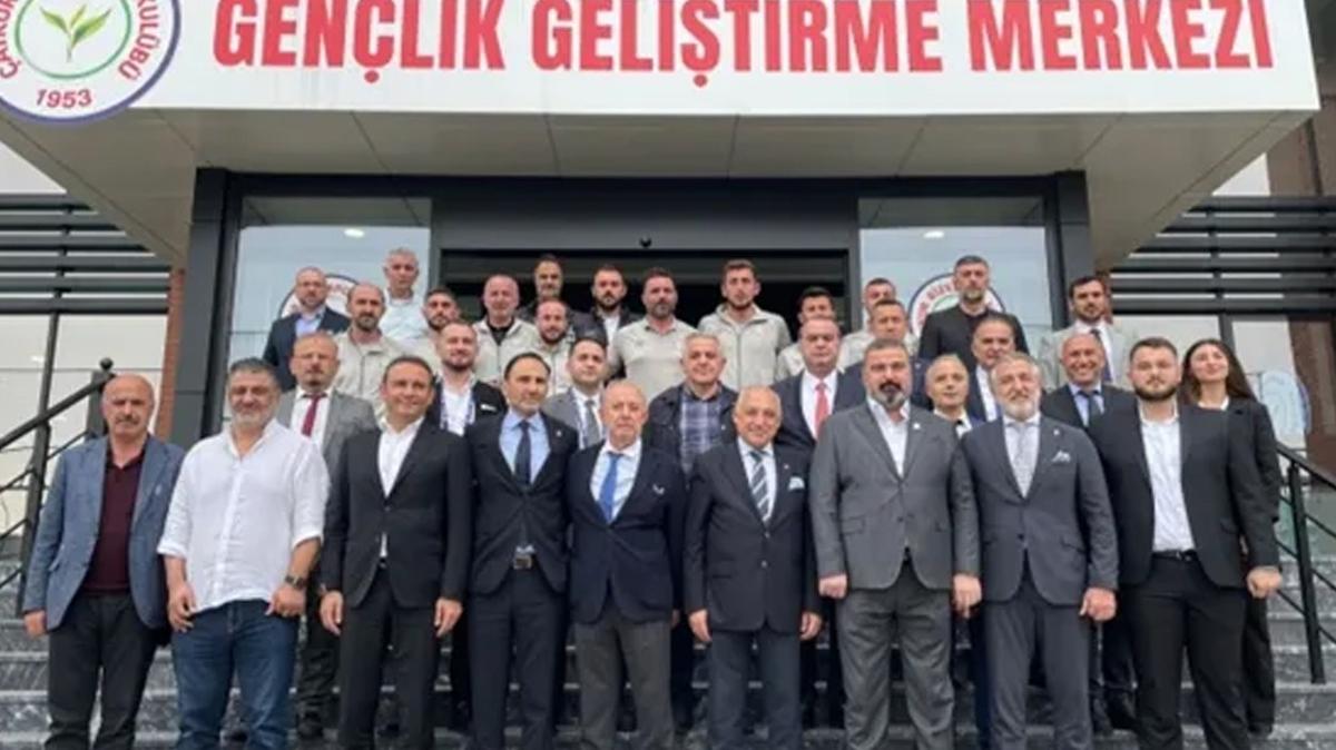 TFF Bakan Mehmet Bykeki Rize'deydi