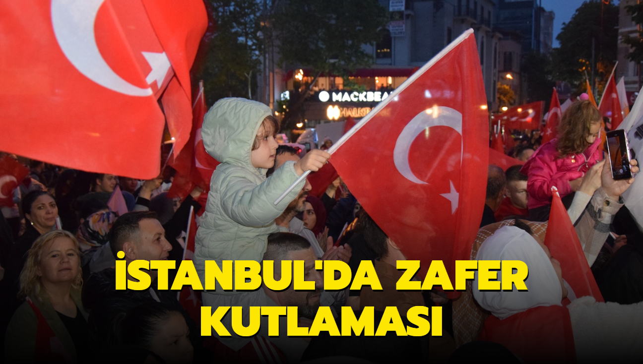 stanbul'da zafer kutlamas