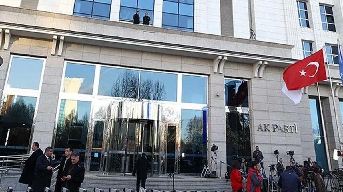 AK Parti stanbul'da balkon konumas hazrl