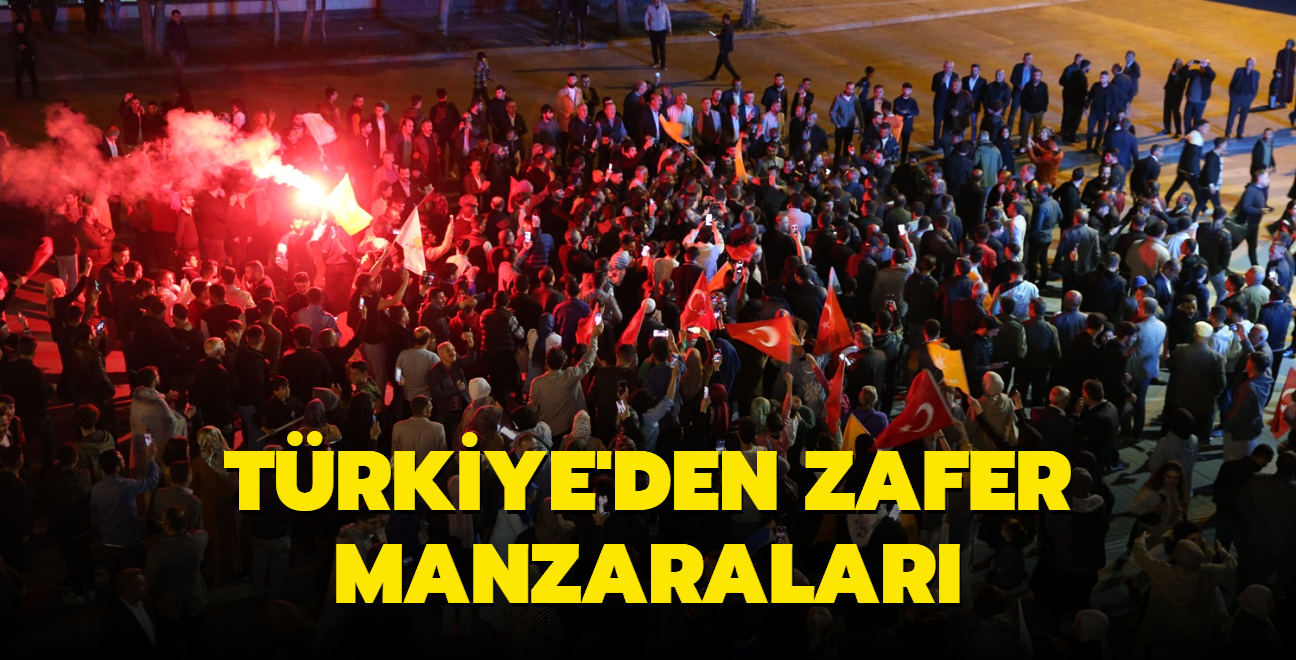 Trkiye'den zafer manzaralar