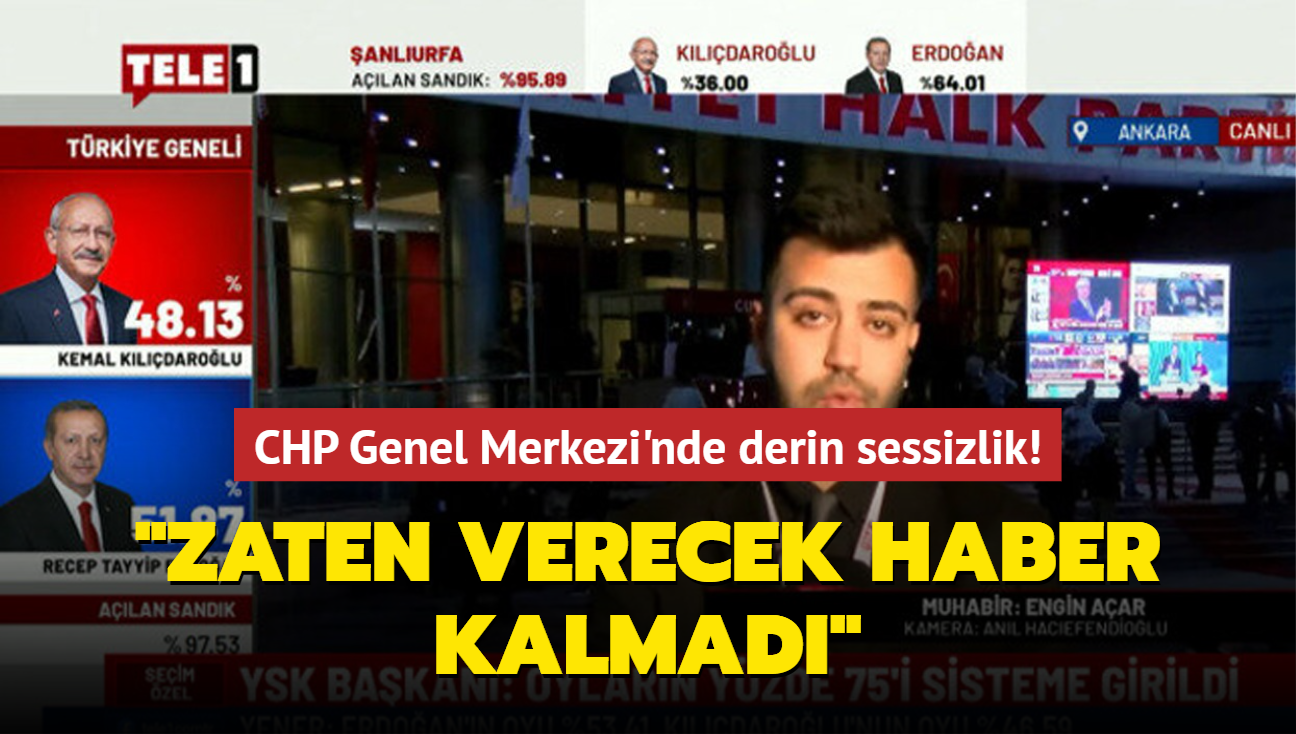 CHP Genel Merkezi'nde derin sessizlik: Zaten verecek haber kalmad