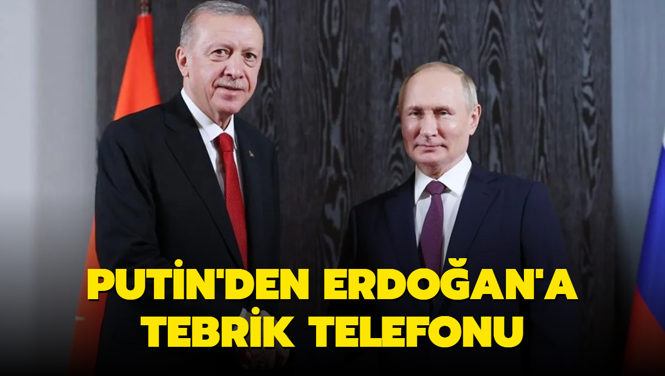 Putin'den Bakan Erdoan'a tebrik telefonu