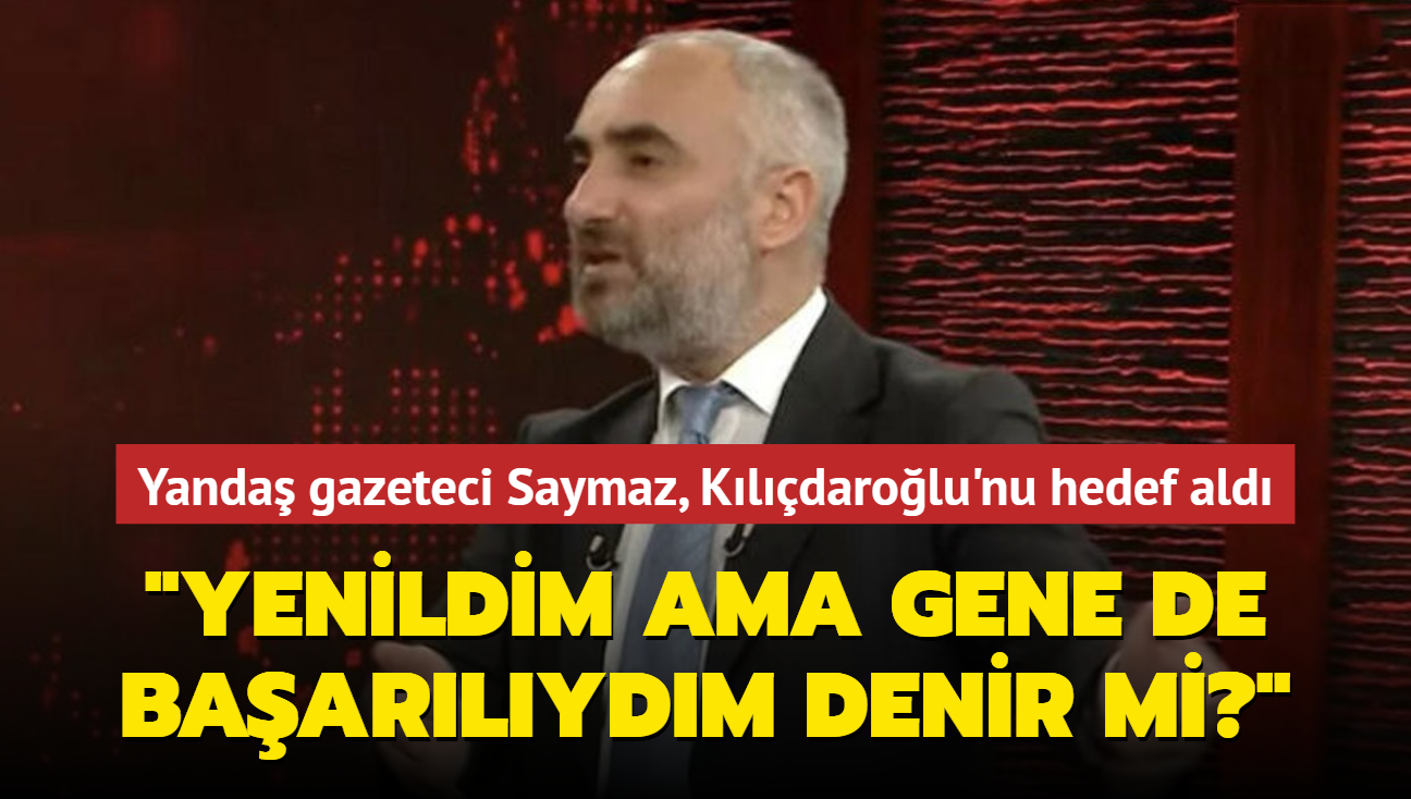 Yanda gazeteci Saymaz Kldarolu'nu hedef ald... "Yenildim ama gene de baarlydm denir mi""