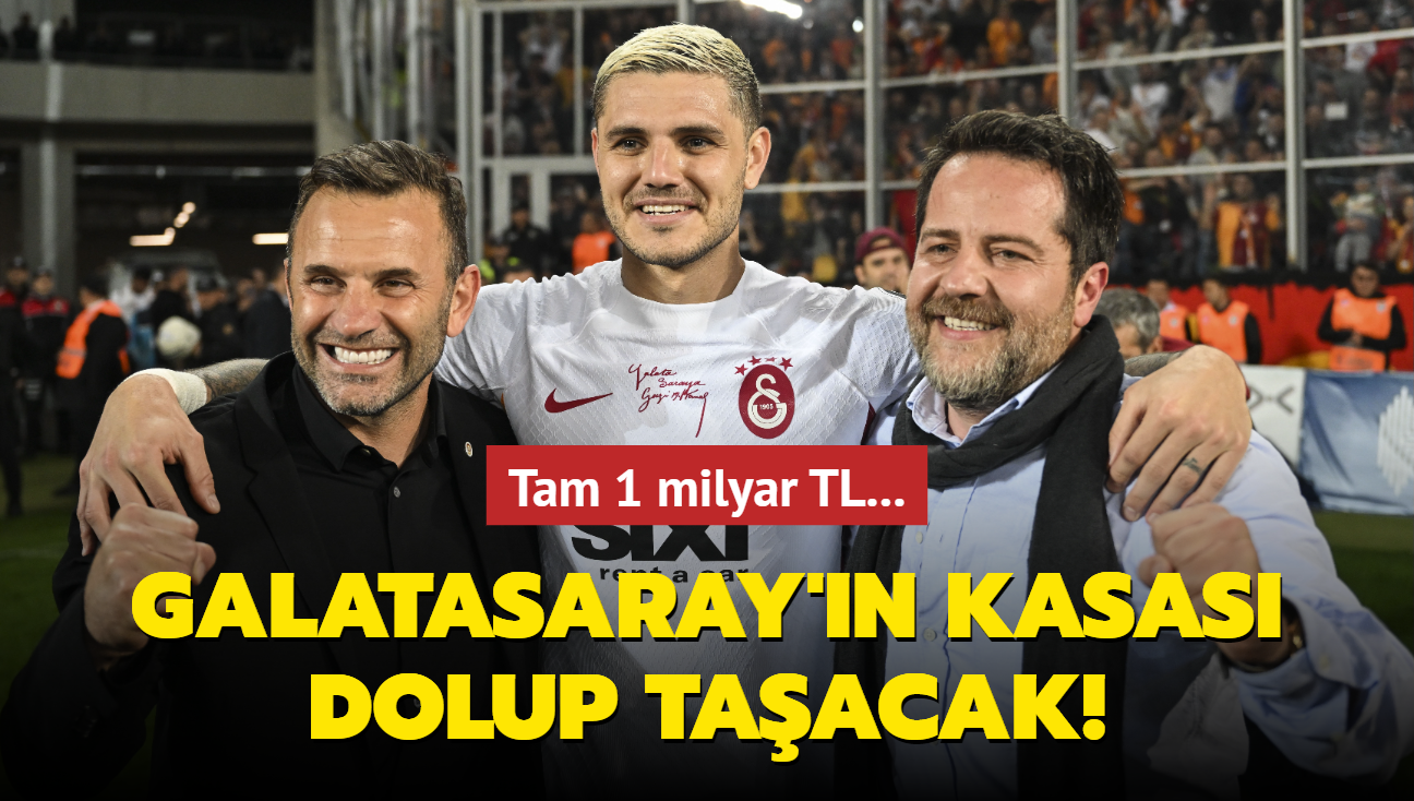 Galatasaray'n kasas dolup taacak! Tam 1 milyar TL...