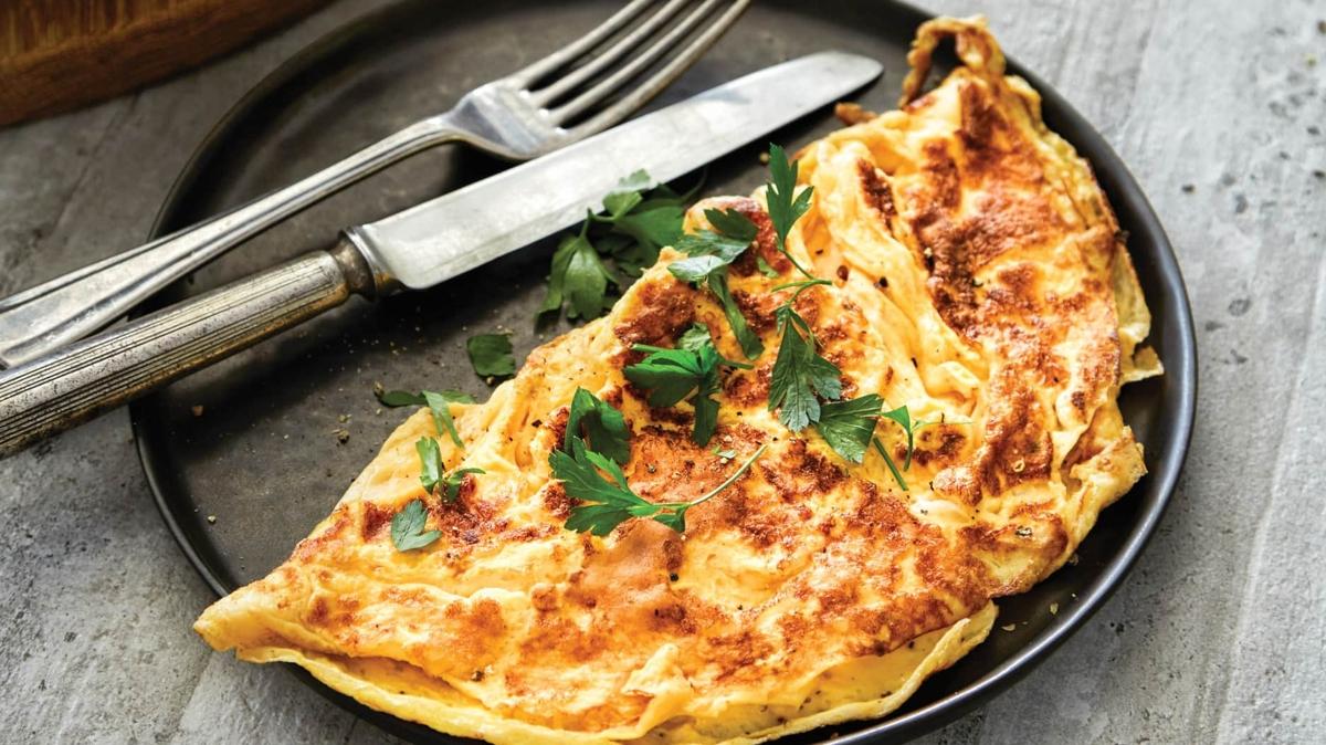 Kahvaltlk omlet tarifi! Brek kvamnda sfr zahmetsiz