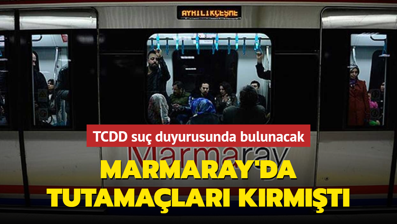 Marmaray'da tutamalar krmt... Duyurular toplayan kii hakknda su duyurusunda bulunulacak