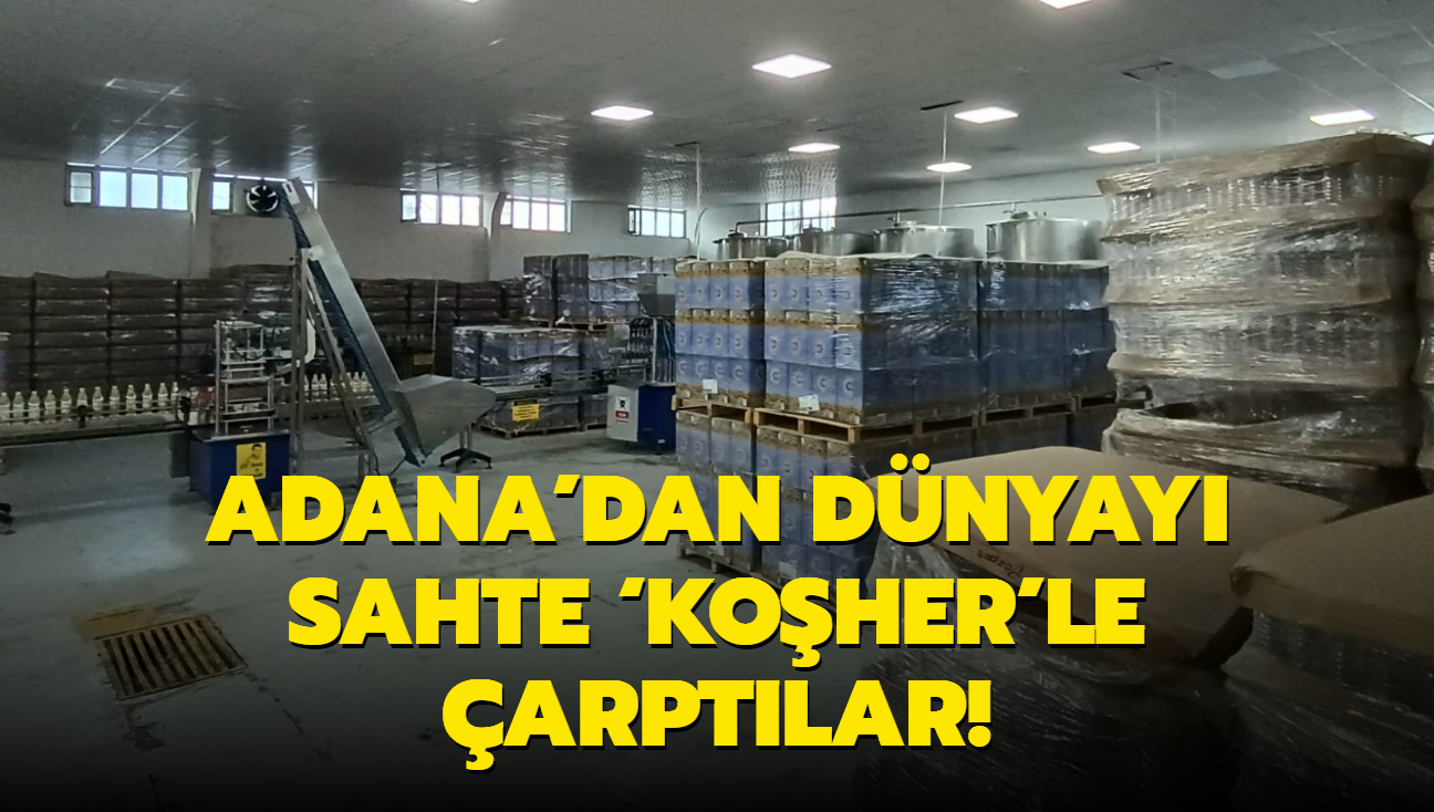 Adana'dan dnyay sahte Koher'le arptlar!