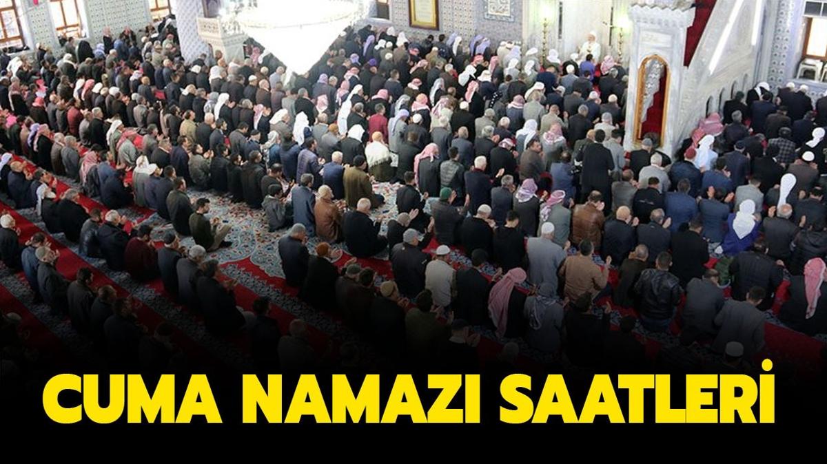 CUMA NAMAZI SAAT KATA" 2 Haziran 2023 Diyanet il il cuma namaz vakitleri renmek iin tkla!