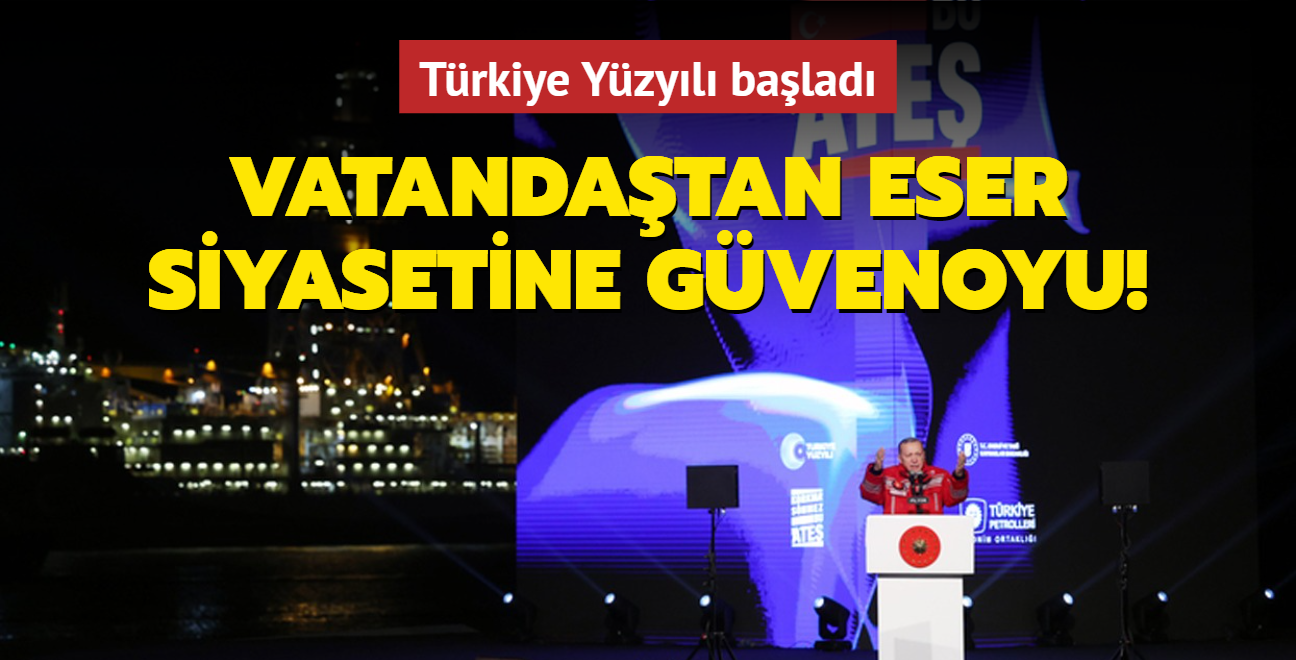 Vatandatan eser siyasetine gvenoyu! Trkiye Yzyl balad