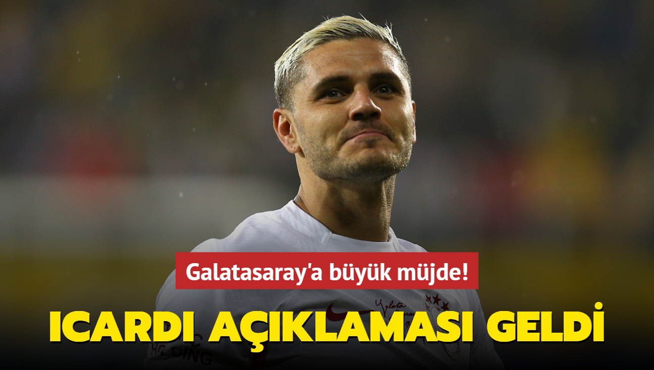 Mauro Icardi iin aklama geldi! Galatasaray'a byk mjde