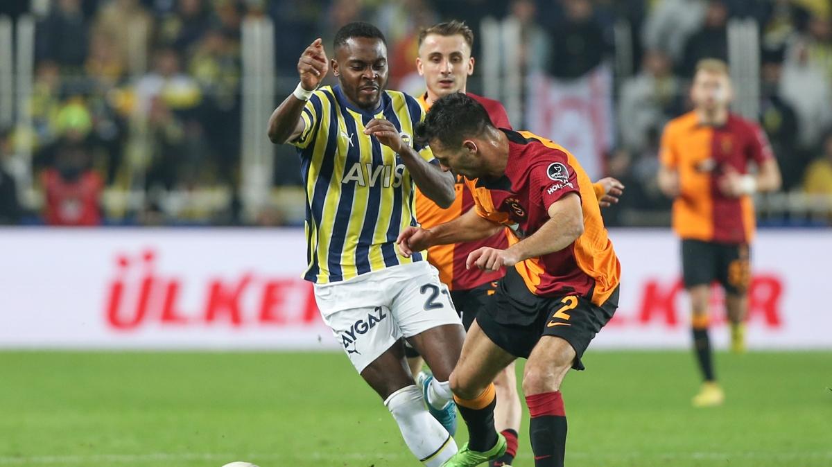 Galatasaray derbide Fenerbahe karsnda